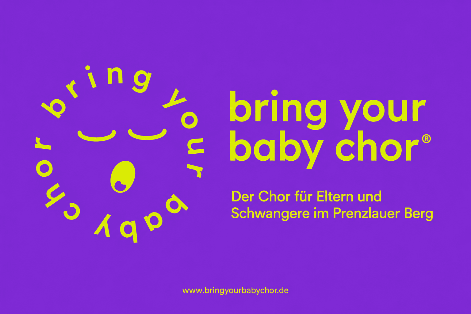 Bring Your Baby Chor Prenzlauer Berg Berlin