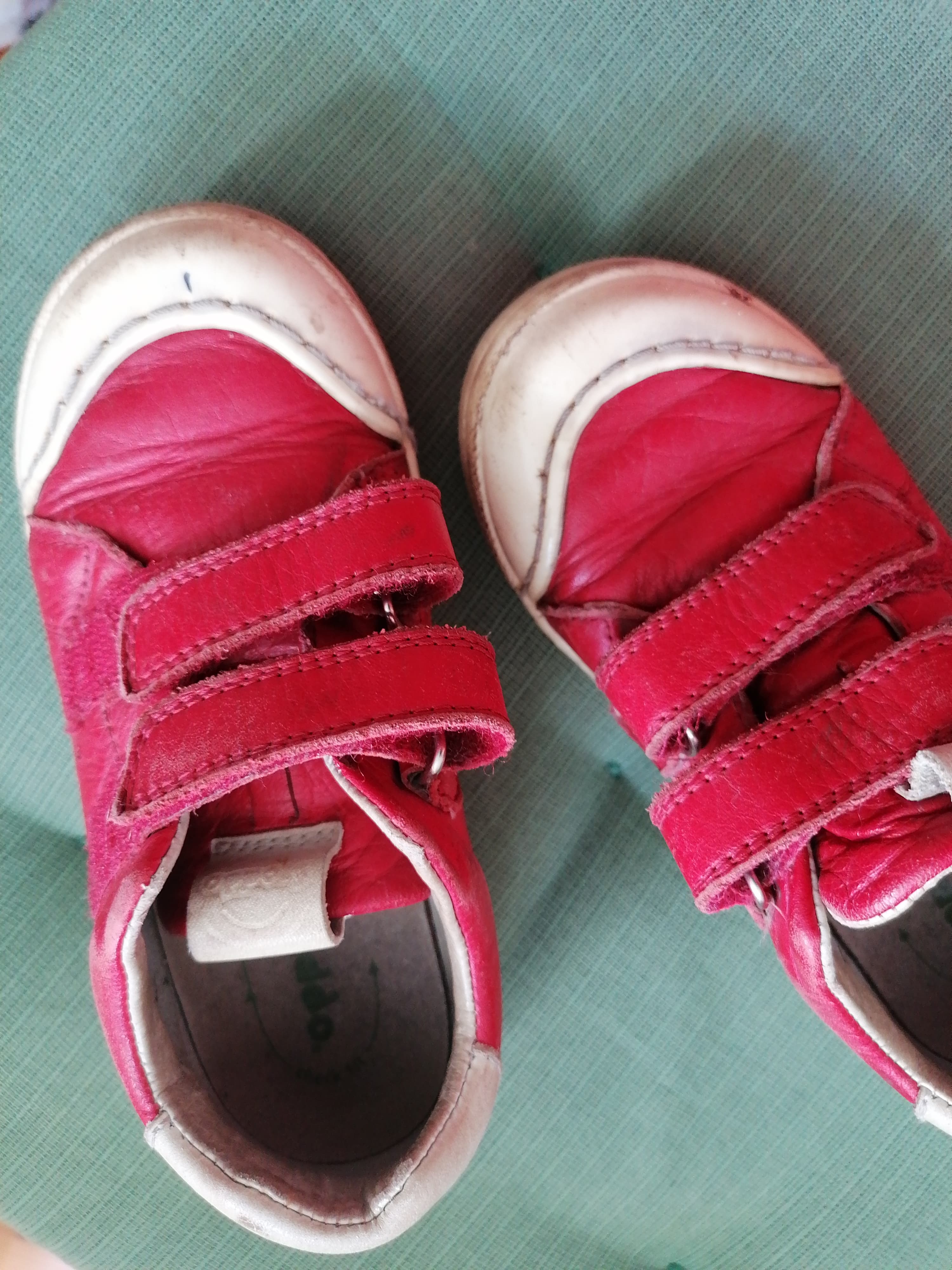 Froddo, Halbschuh, Klettverschluss, rot, Gr. 28