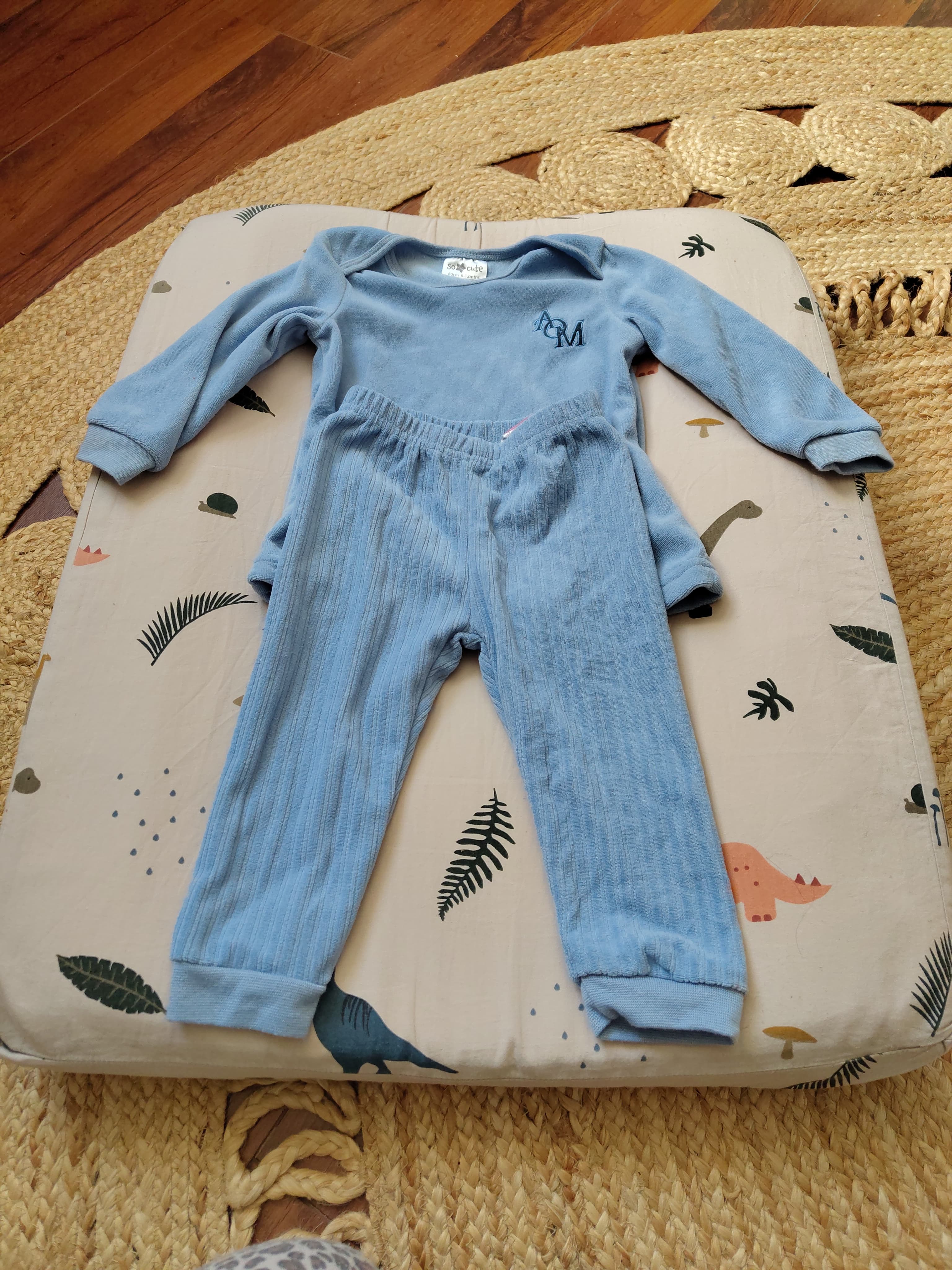 Flauschiges Fleece Set Gr. 80
