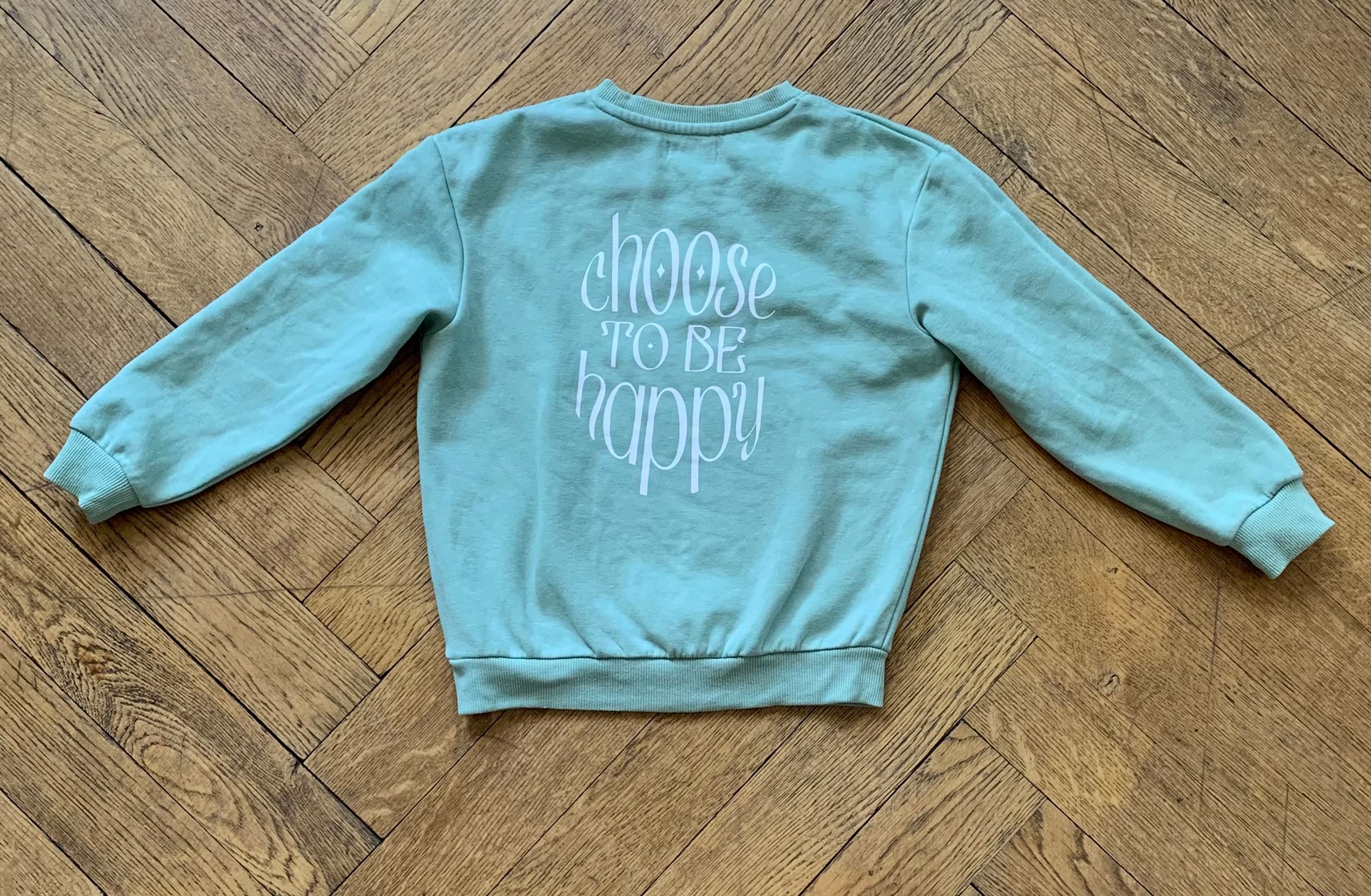 Pulli Sweatshirt 122 128 türkis Pullover Junge
