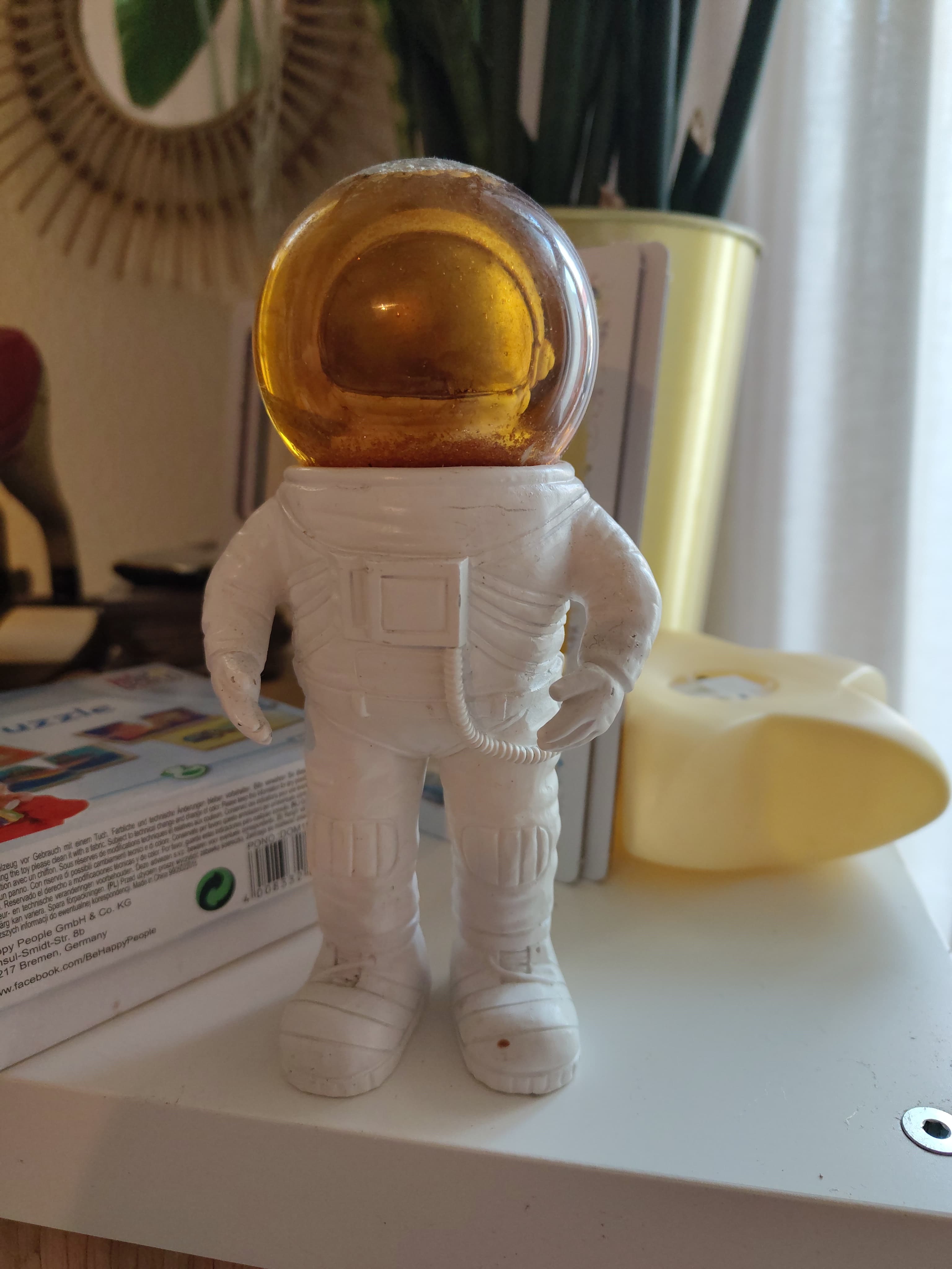 Glitzerkugel Astronaut von Donkey