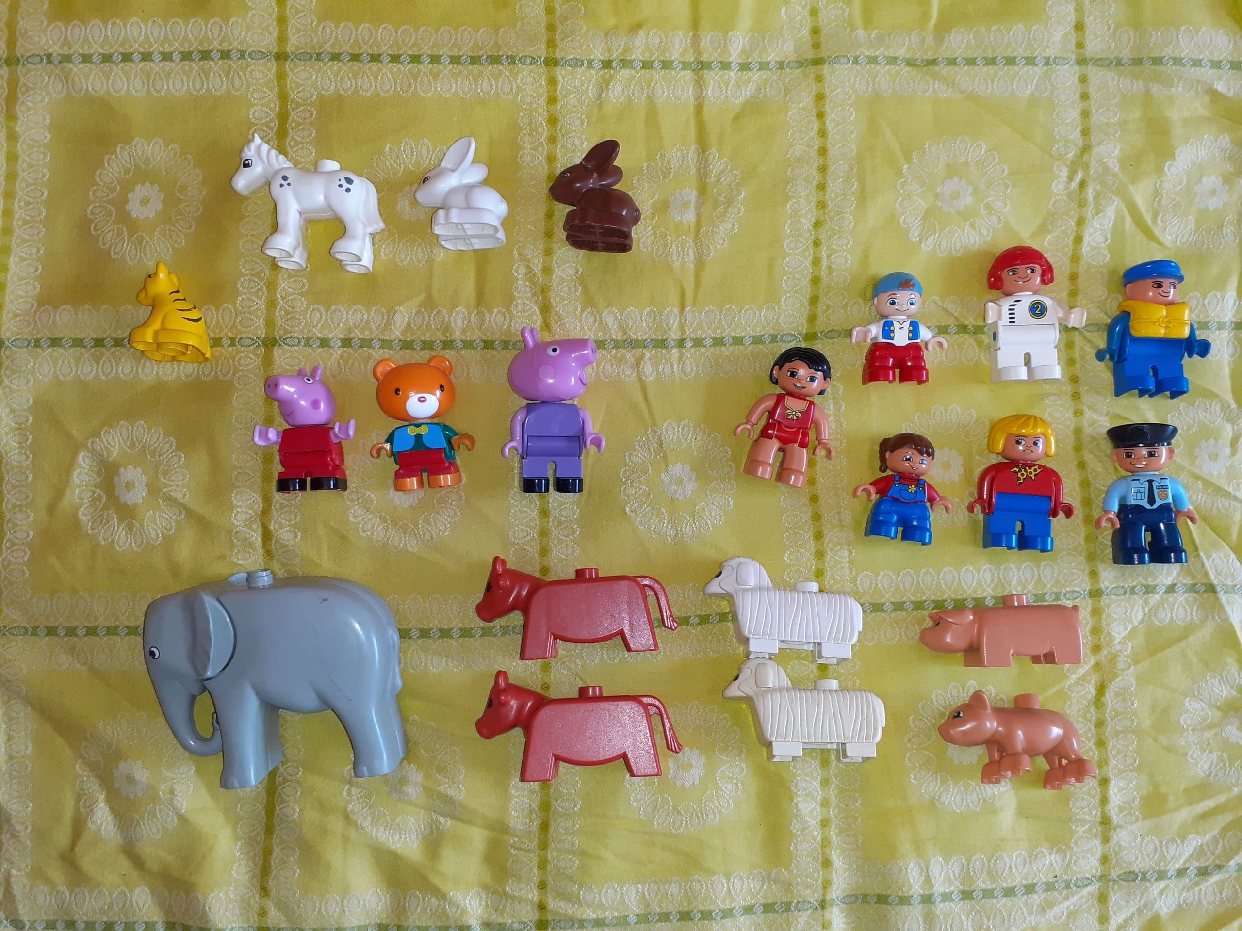 Lego Duplo Figuren und Tiere Konvolut