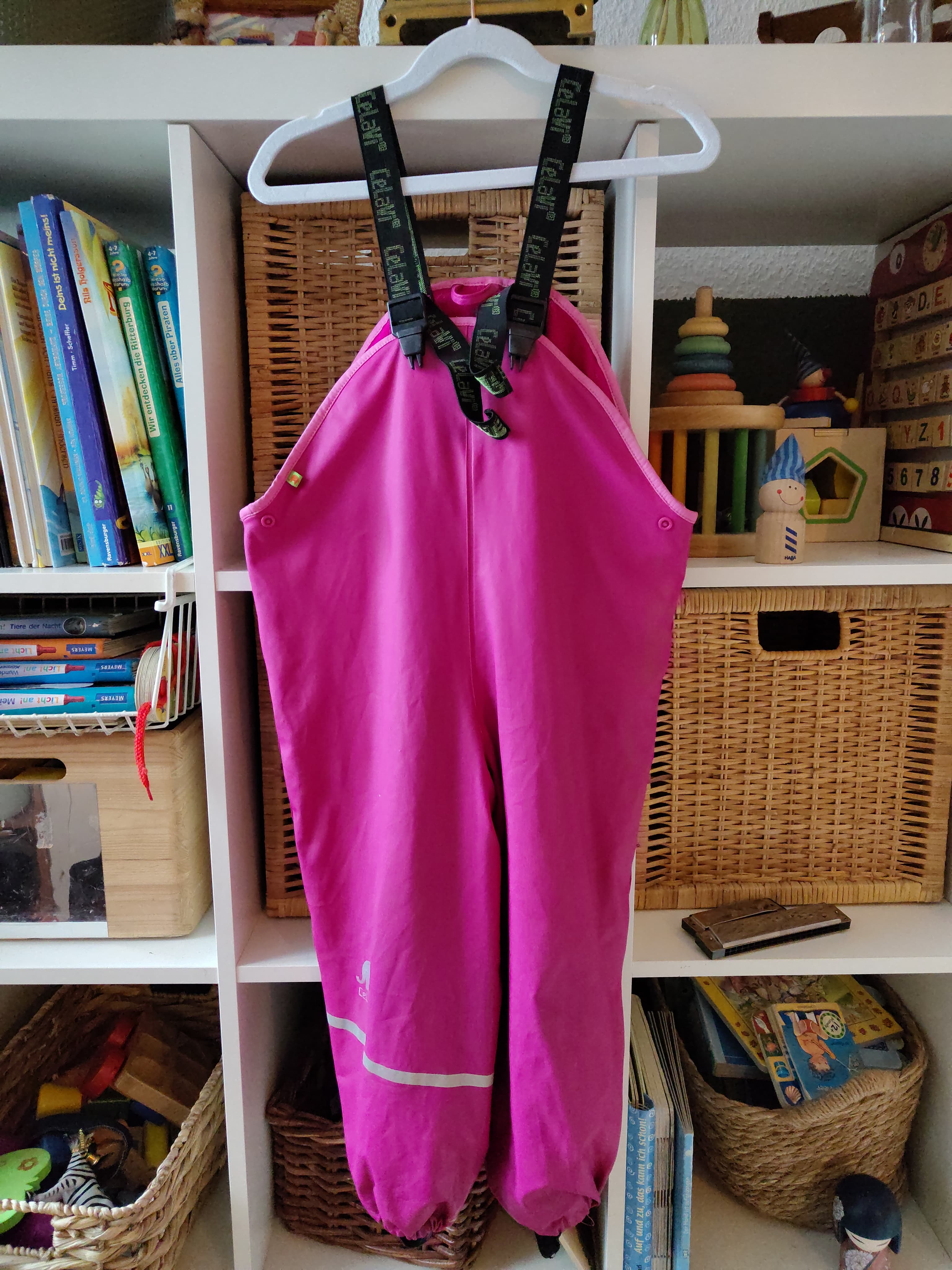 Matschhose oder Regenhose mit Fleece gefüttert