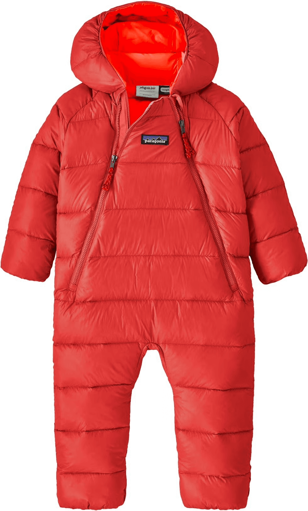 Red winter jacket