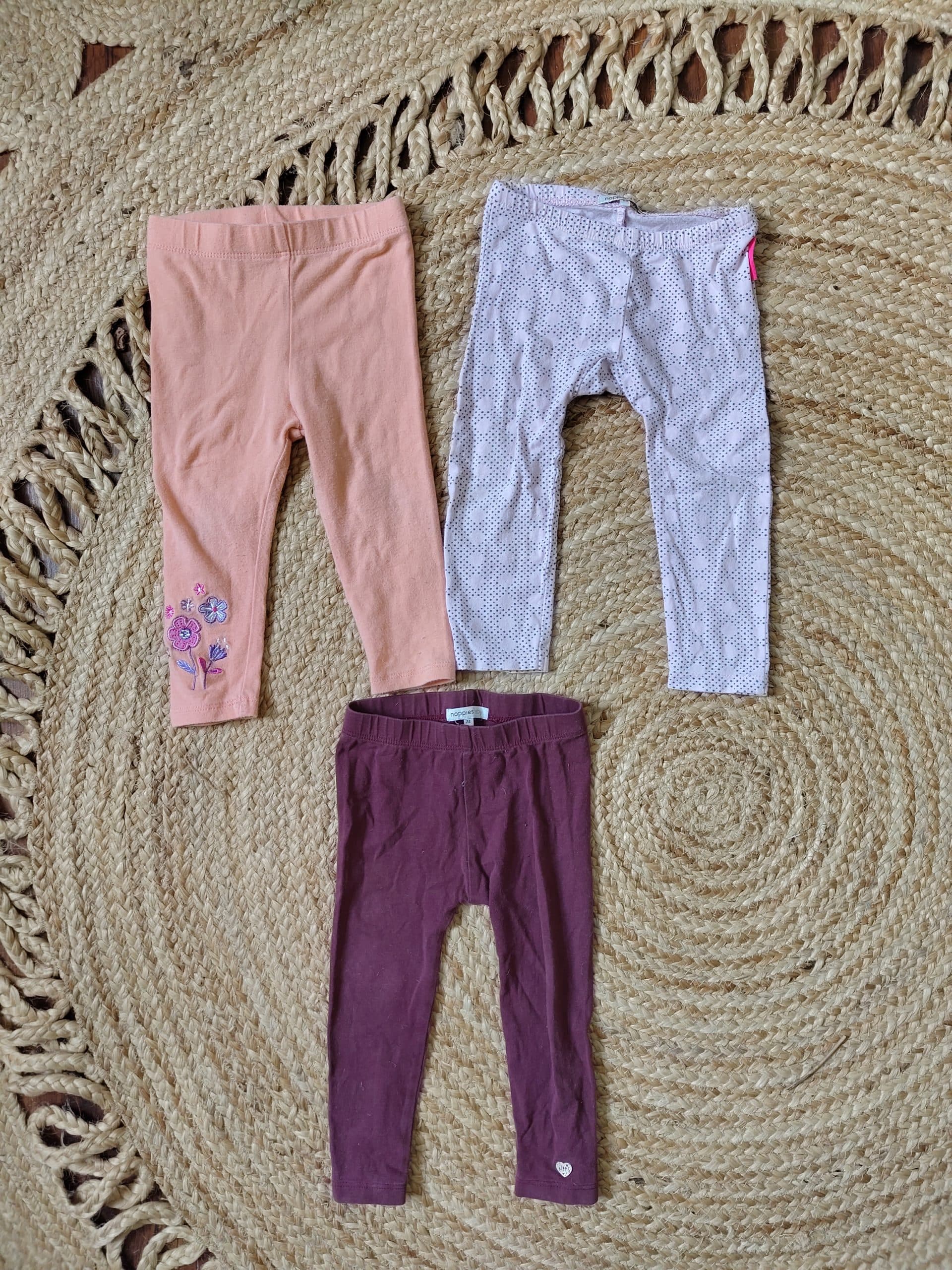 Leggingspaket Gr. 74-80