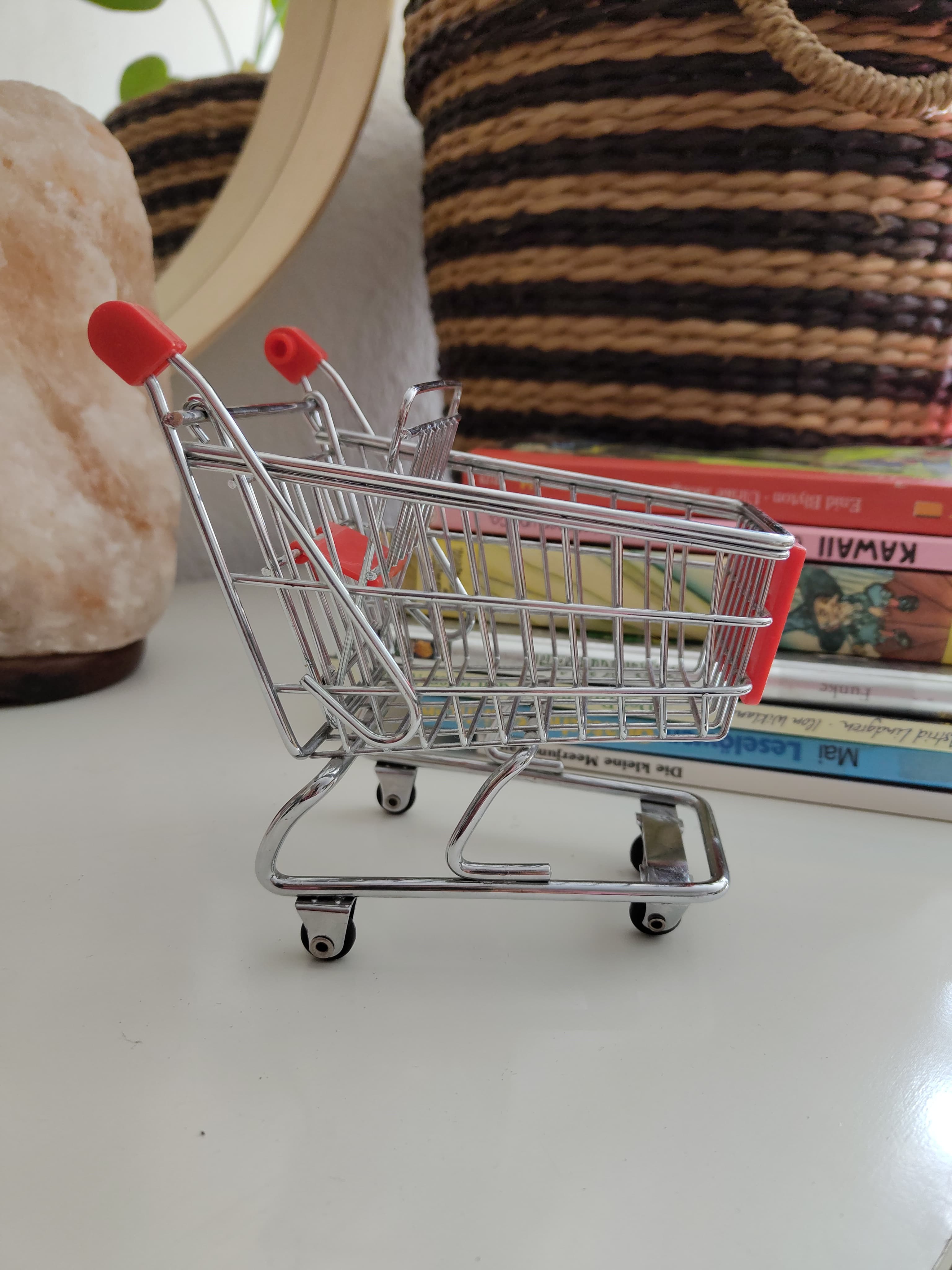 Spielzeug mini Einkaufswagen