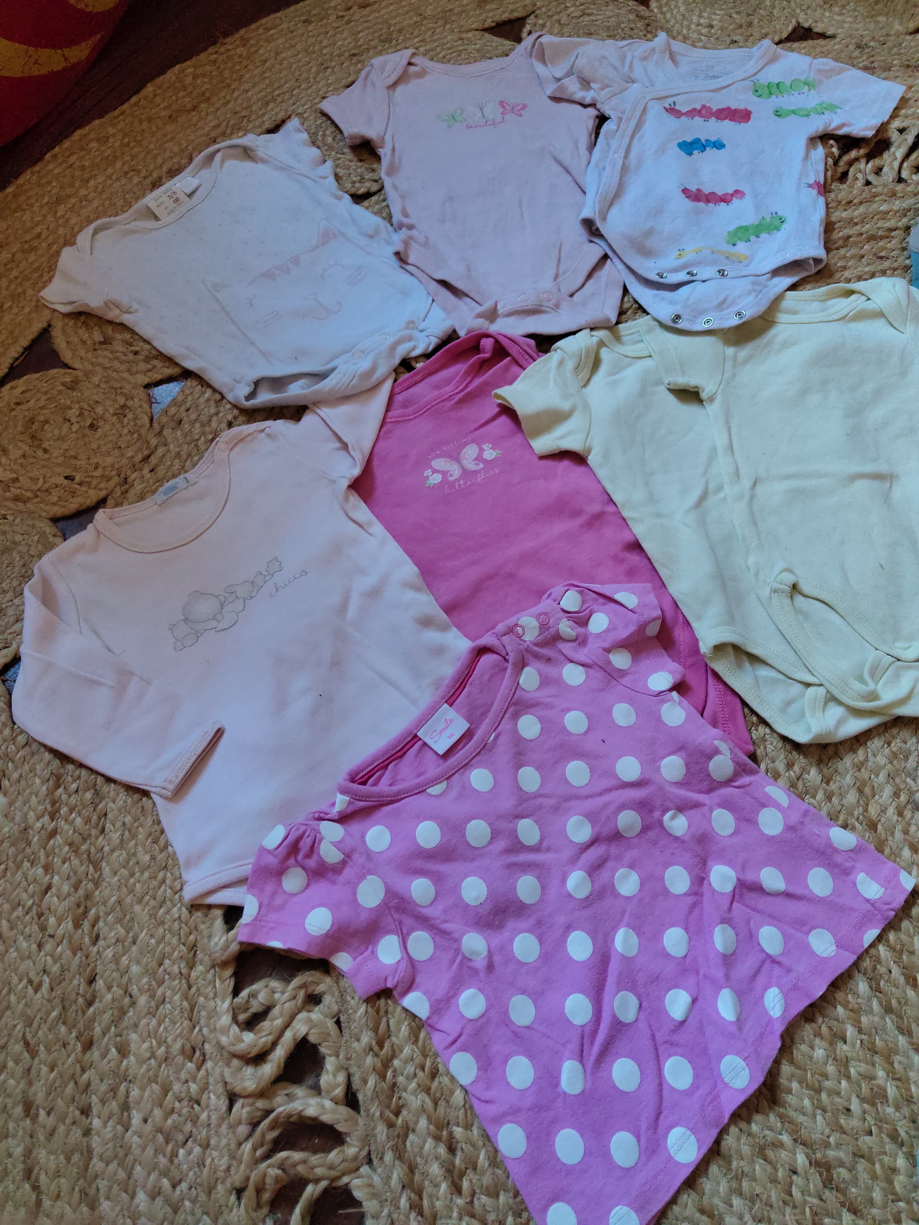8-teiliges Kleiderpaket Bodies & Shirt