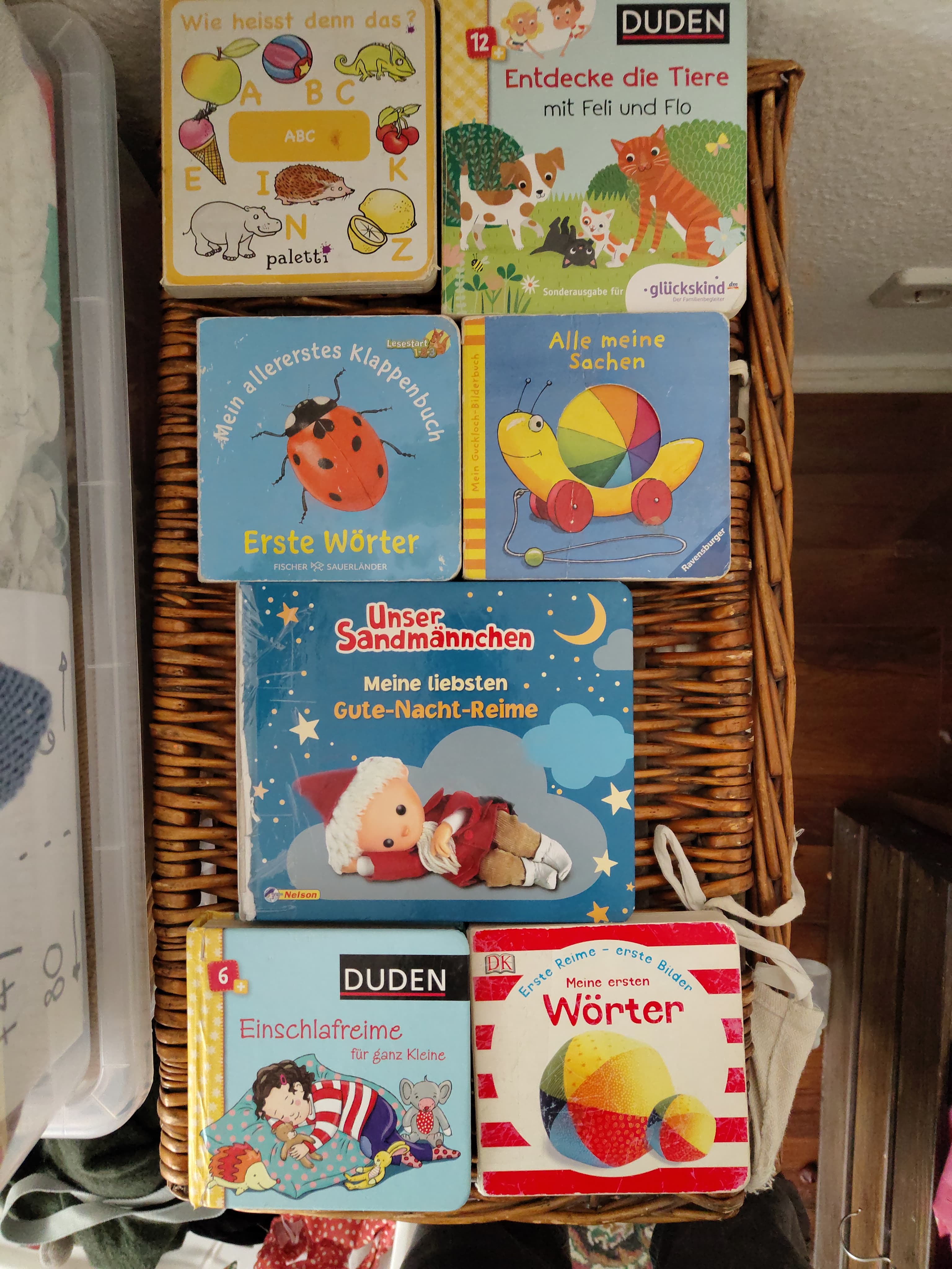 Babybücher Set 7 Stück